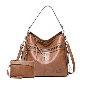 Высококачественная кожаная сумка-тоут, дизайнерские роскошные сумки для женщин 2023, Новая модная сумка через плечо с несколькими карманами, мягкая сумочка