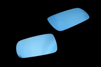 Высококачественное синее тонированное асферическое боковое зеркальное стекло (с двумя углами наклона) для vw Jetta/Bora MK4