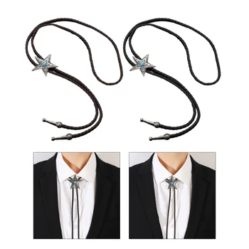 Галстук-боло в стиле кантри, ковбойский галстук, ожерелье, аксессуар для костюма, прямая поставка