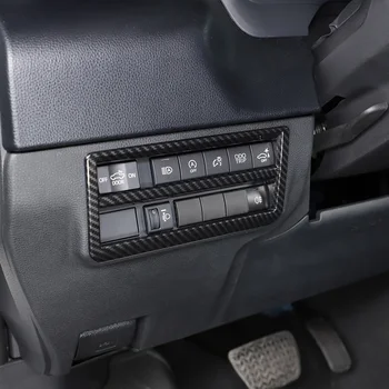 Для 22-23 моделей Toyota Tundra/Sequoia рамка для отделки переключателя фар аксессуары для внутренней отделки автомобиля Материал ABS