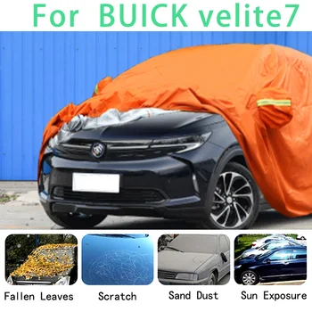 Для BUICK velite7 Водонепроницаемые автомобильные чехлы супер защита от солнца пыль Дождь защита автомобиля от града автоматическая защита