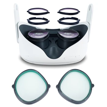 Для Oculus Quest 2, линзы для близорукости, магнитные очки, очки с защитой от синего света, Защита от быстрой разборки, линзы по рецепту виртуальной реальности