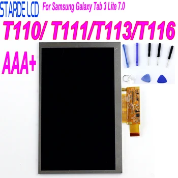 Для Samsung Galaxy Tab 3 Lite 7,0 T110 SM-T110 ЖК-дисплей T111 ЖК-экран T113 T116 ЖК-дисплей с сенсорным экраном Панель Модуль Монитора