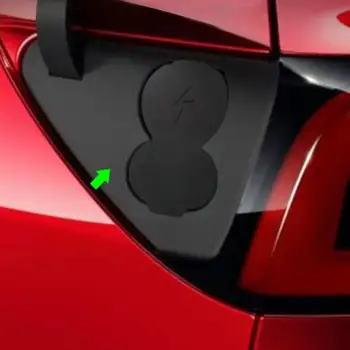 Для Tesla Модель 3 Y Аксессуары Европейская Вилка Автомобильная Зарядка Y Защитная Модель Модель Порта Крышка Автомобиля 3 Аксессуары Пыль R9Y7