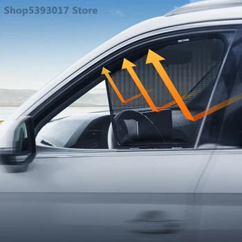 Для Toyota Camry XV70 2022 2021 2020 2019 2018 Автомобильные магнитные солнцезащитные козырьки на боковое стекло, Сетчатые шторки, Аксессуары для жалюзи