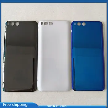 Для Xiaomi Mi 6 Задняя Крышка батарейного отсека Чехол 3D Стеклянный Корпус Задняя крышка двери Замена Задней крышки Для Xiaomi Mi6 Крышка батарейного отсека