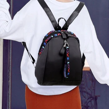 Женский Мини-рюкзак, сумка через плечо, подростковый многофункциональный рюкзак большой емкости, женский рюкзак