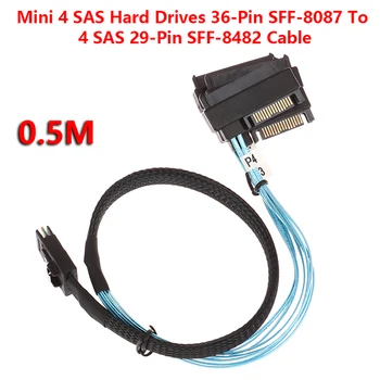Жесткие диски Mini 4 SAS С 36-контактными кабельными разъемами SFF-8087 До 4 SAS с 29-контактными кабельными разъемами SFF-8482 С 15-контактным контроллером SATA Power Connector