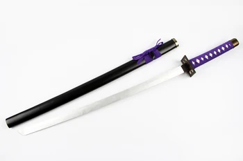 [Забавный] 100 см Косплей аниме Отбеливающее оружие Бьякуя Кучики Сенбонзакура деревянный меч Костюмированная вечеринка аниме шоу Японский меч самурая