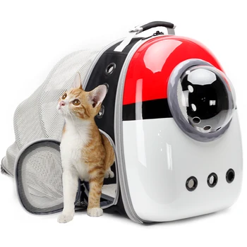 Задний Расширяемый Рюкзак для кошек, Переноска для посещения ветеринара, Пузырьковая Космическая капсула, Сумка для путешествий Астронавта, Походная сумка для Котенка, Маленькой собаки