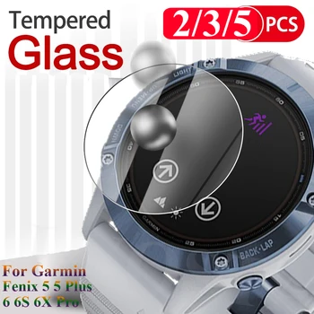 Защитная пленка Для Garmin Fenix 7 6 6S 6X Pro 5 5SPlus Sapphire HD Протектор экрана Из закаленного Стекла Аксессуары Для Умных Часов