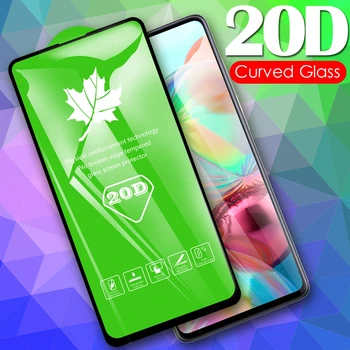 Защитная пленка из закаленного стекла 20D Для Samsung Galaxy A13 A73 A23 A53 A33 A41 A31 A21 A11 A01 Core A71 A51 С Полным покрытием