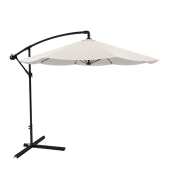 Зонт для патио, подвешенный на подставке от Pure Garden umbrella, пляжный зонт от солнца