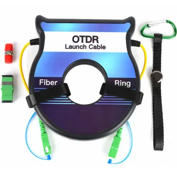 Кабельная коробка Запуска Onefind Fiber Optical OTDR С Однорежимным Многомодовым OM3 Длиной 1 км 2 км 500 м И разъемом SC LC FC ST