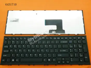 Клавиатура для ноутбука из США для SONY серии VPC-EE черная рамка ЧЕРНАЯ
