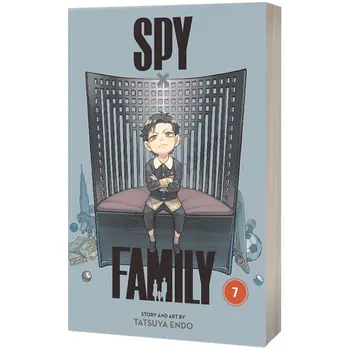 книги манги 7 spy x family book set английские книги для детей anya spy x family libros livro Jian Die Guo Jia Jia