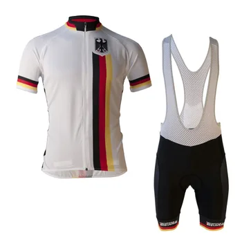 Команда Дойчланд, Германия, флаг, комплект из джерси для велоспорта, летняя одежда для гоночных велосипедов MTB road Ropa Ciclismo, Велосипедный майо