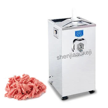коммерческая электрическая мясорубка 220 В, автоматическая мясорубка из нержавеющей стали, мясорубка для нарезки мяса 300 кг/ч
