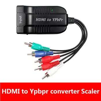 Компонентный конвертер HDMI в 5 RCA Ypbpr, адаптер hdmi video to component video audio converter для ps2