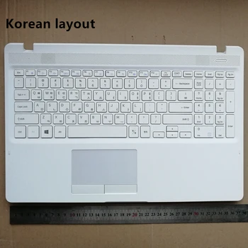 Корейская раскладка, новая клавиатура для ноутбука с тачпадом Samsung NP 500R5L 550R5L-Y02 500R5L-Z03 белого цвета
