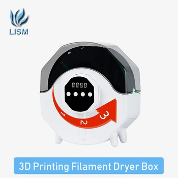 Коробка для сушки нитей Накаливания для 3D-принтера, Коробка для хранения сушильных Нитей, Поддерживающая сухость нити, Держатель Для Обновления PLA ABS 360º Объемный нагрев