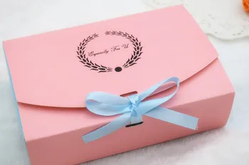 Коробка конфет с Гирляндой, Свадебная вечеринка, подарок для Пекарни, Чашка для печенья, Коробка для торта 17x11x5cm CH-5021204