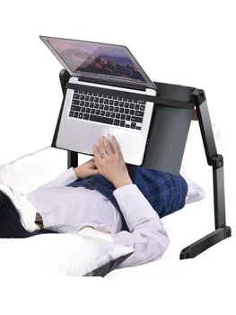 Кровать для ноутбука, складной столик, регулируемый маленький столик, компьютерная настольная доска, многофункциональная подставка, рабочий стол, прикроватный столик, подвесная стойка