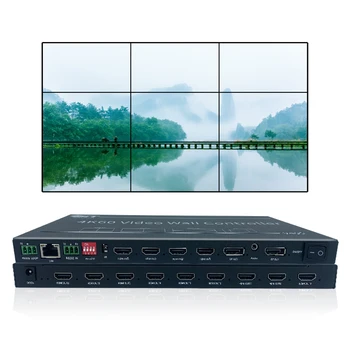 Лучшие продажи ИК-контроль 2x2 3x3 видеостены контроллер Видеопроцессора 4K