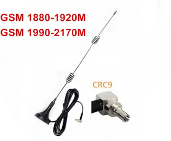 Магнитная штыревая антенна GSM CRC9 1880-2170 м внутренняя антенна gprs стальная палочка 3 метра кабеля RG174 хороший сигнал