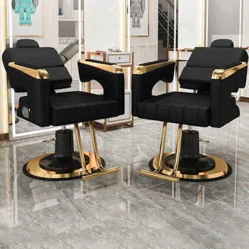 Мебель для парикмахерского салона, Парикмахерские кресла, салон красоты, Парикмахерское кресло, профессиональное кресло для стрижки волос, Подъемные кресла с поворотной спинкой