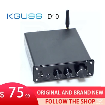 Многофункциональный цифровой усилитель KGUSS D10 TPA3255D2 класса D Bluetooth 5.0 80 Вт * 2