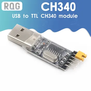Модуль CH340 USB to TTL Обновление CH340G загрузка небольшой пластины с проволочной щеткой платы микроконтроллера STC USB to serial