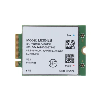 Модуль карты Wi-Fi 4G L830-EB для Thinkpad X280 T480 T580 P52S L480 L580 T490 T590 P53S T490S X390 L490 L590 FRU 01AX761