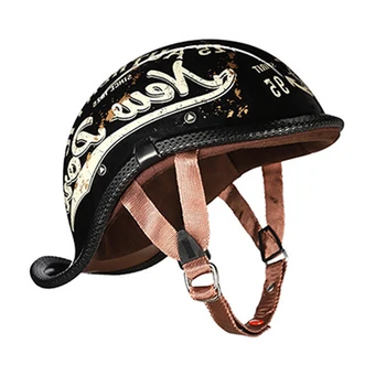 Мотоциклетный шлем Для мужчин И Женщин, шлем для мотокросса для взрослых, Принадлежности, Аксессуары, Электрический Мото Классическая мода для полушлема