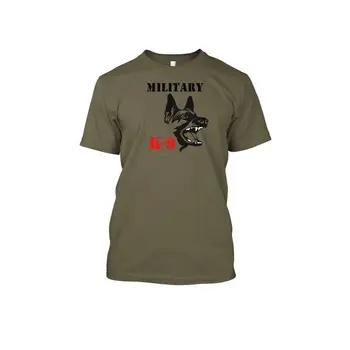 Мужская футболка Sunlight с круглым вырезом, военная футболка K9, летняя повседневная мужская футболка