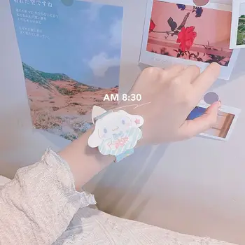 Мультяшная собака Юги Серии Sanrio с сенсорным экраном, Милые детские часы, студенческая серия Ins, японская милая подарочная коробка Harajuki