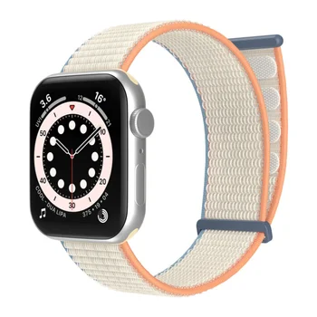 Нейлоновый тканый ремешок подходит для Apple Watch ремешок 45 мм 41 мм 44 мм Ultra 49 мм 40 мм 42 мм 45 мм браслет Correa Apple watch series 8 7