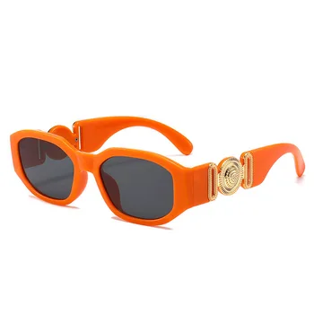 Новые персонализированные солнцезащитные очки в небольшой оправе неправильной формы