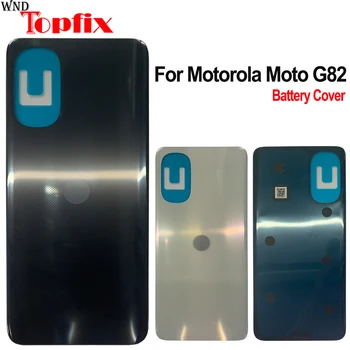 Новый Для Motorola Moto G82 Задняя крышка Батарейного отсека Для Moto G82 XT2225-1 Запасные Части Для Батарейного Отсека