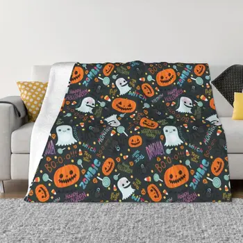 Одеяло с рисунком Черепа Ведьмы на Хэллоуин, 3D Принт, Мягкие фланелевые флисовые теплые одеяла для автомобиля, кровать, Диван, одеяло