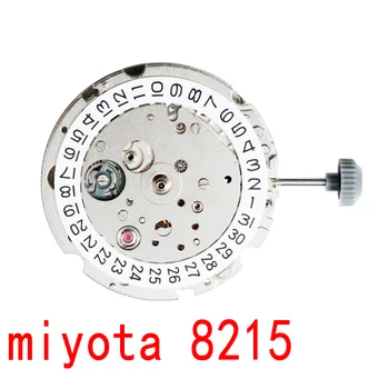 Оптом оригинальный японский механизм MIYOTA 8215, автоматический механический календарь MIYOTA, три стрелки, 3 часа