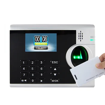 Оригинальная Биометрическая система ZK XM218 Fingerprint Time Attendance System Устройство для сотрудников Fingerprint Time Clock Дополнительная RFID-карта 125 кГц