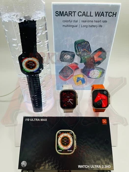 Оригинальные Смарт-часы i10 Ultra Max Для Мужчин и женщин IP67, водонепроницаемые игровые Умные Часы С Беспроводной Зарядкой, Pk HK8 Pro Max DT7 Max W59 H11