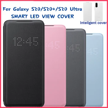 Оригинальный Samsung Galaxy S20 S20 + S20 Plus S20 Ultra 5G Smart LED View Cover Чехол для Сна Защитный чехол 