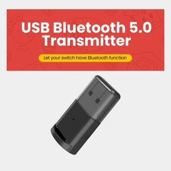 Передатчик Bluetooth 5.0 Аудиоадаптер Для Airpods PC Компьютер PS4 Pro Переключатель Bluetooth Адаптер USB беспроводной Bluetooth
