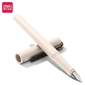 Перьевая ручка Deli EF, офисная ручка, принадлежности для школьников, Высококачественная ручка, канцелярские принадлежности для письма