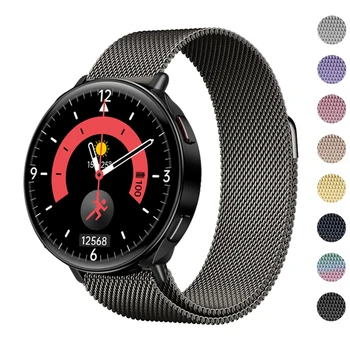 Петля для Samsung Galaxy Watch 5 Pro Ремешок Магнитный Металлический браслет из нержавеющей стали для часов 4, 6, аксессуары для классического ремешка