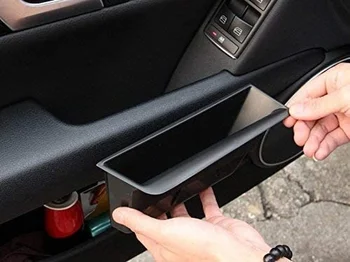 Пластиковая внутренняя отделка передней боковой двери Автомобиля, ящик для хранения, держатель, отделка крышки, черный Для Mercedes Benz C Class W204 2008-2014