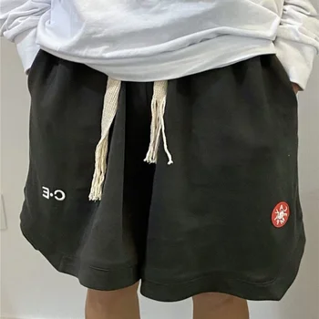 Повседневные шорты CAV EMPT C.E 24AW, летние модные японские реверсивные мужские и женские свободные спортивные штаны, Капри, пляжные брюки