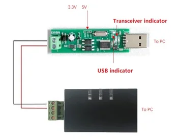 Подключаемый модуль USB к MBUS MBUS master slave communication debugging bus monitor TSS721 Никакой спонтанности при самостоятельном сборе.